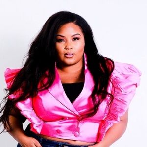 Barbie Barbiecore Pink Lapels Ruffle Puff Sleeve Crop Avant Garde Top Jacket